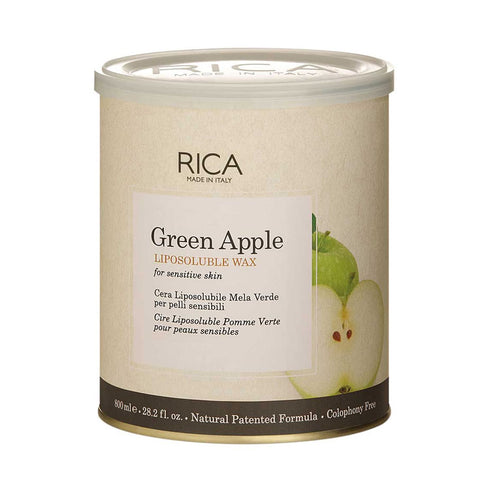 Rica Green Apple Liposoluble Wax 800ml
