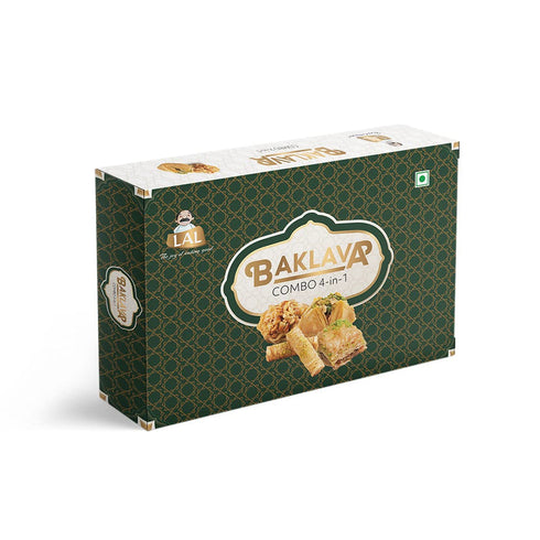 Lal Sweets Baklava 4 In 1