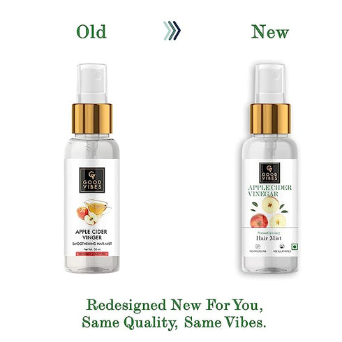 Good Vibes Apple Cider Vinegar Smoothening Hair Mist 50ml