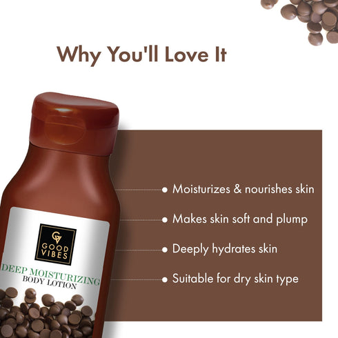 Good Vibes Choco Deep Moisturizing Body Lotion 200ml