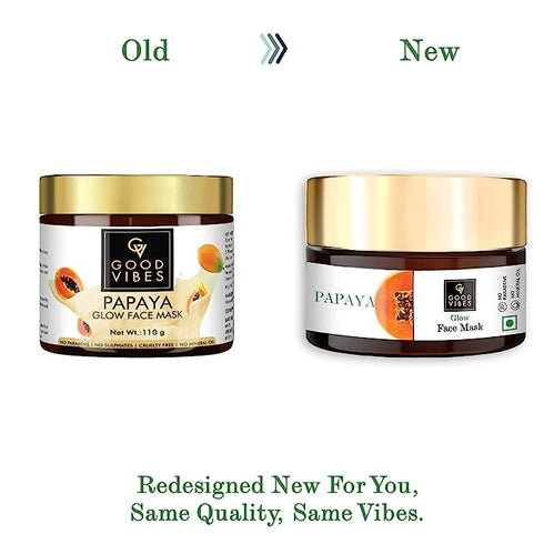 Good Vibes Papaya Glow Face Mask