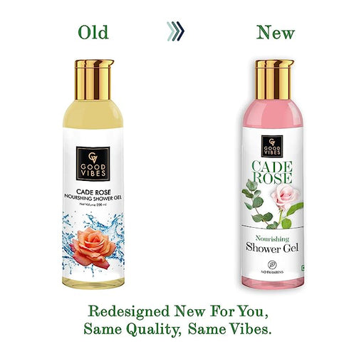 Good Vibes Nourishing Shower Gel - Cade Rose 200ml