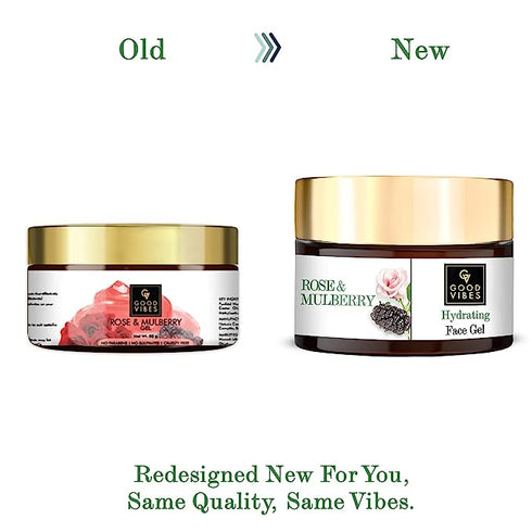 Good Vibes Rose & Mulberry Hydrating Face Gel