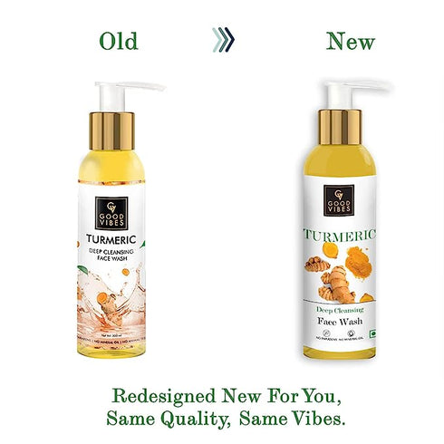 Good Vibes Turmeric Deep Cleansing Face Wash