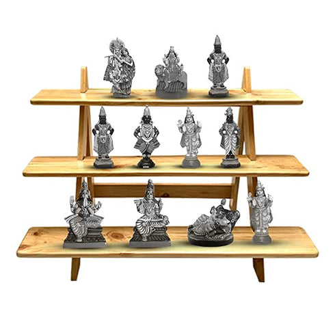 Navarathri Kolu Padi Golu Stand Mini Navratri Gollu Padi Navaratri Kollu Stand Navrathri Golu Rack Angle Removable Slotted Display Rack Dismantlable