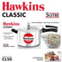 Hawkins Classic Pressure Cooker 5 Litre - Silver (CL50)