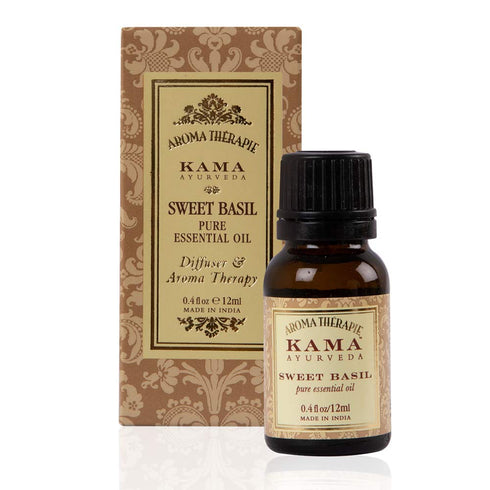 Kama Ayurveda Sweet Basil Pure Essential Oil 12ml