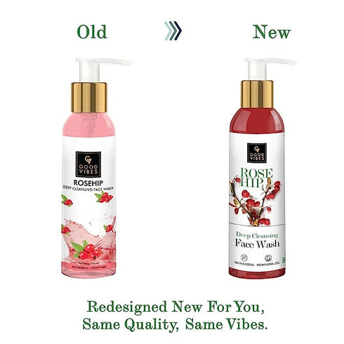 Good Vibes Rosehip Deep Cleansing Face Wash