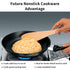 Hawkins Futura Non-stick Frying Pan 22 cm Diameter with Glass Lid 1 L (NF22G)