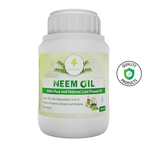 Go Garden 100 ml Water Soluble Neem Oil for Plant Pest Control + 800 Gram Epsom Salt Magnesium Sulphate for Plant Combo