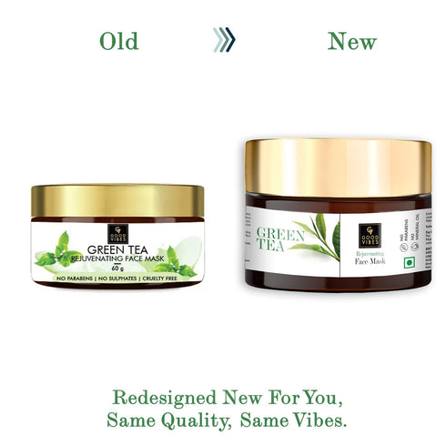 Good Vibes Rejuvenating Face Mask - Green Tea