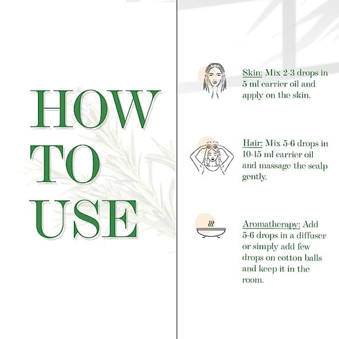 Good Vibes Rosemary 100% Pure Essential Oil