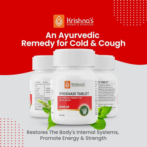 Krishna'S Herbal & Ayurveda Vyoshadi Vati