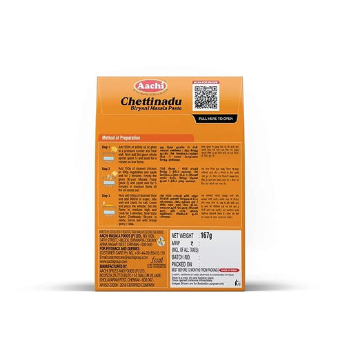 Aachi Chettinadu Chicken Biryani Masala