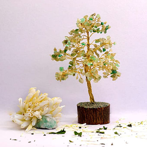 Aventurine Natural Crystal Bonsai Tree