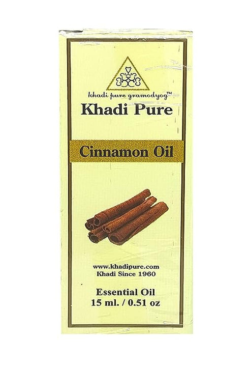 Khadi Pure Herbal Cinnamon Essential Oil 15 ml