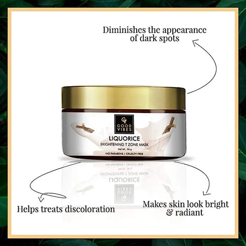Good Vibes Brightening Liquorice T Zone Mask 50g