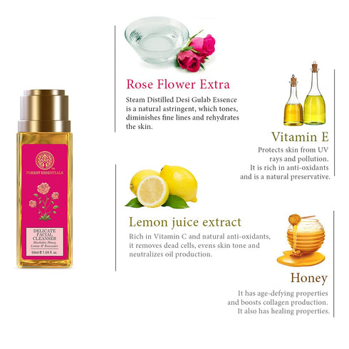 Forest Essential Facial Cleanser Mashobra Honey and Rosewater
