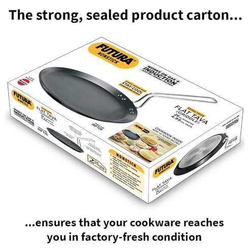 Hawkins Futura Non-stick Flat Tawa 26 cm Diameter (INFT26)