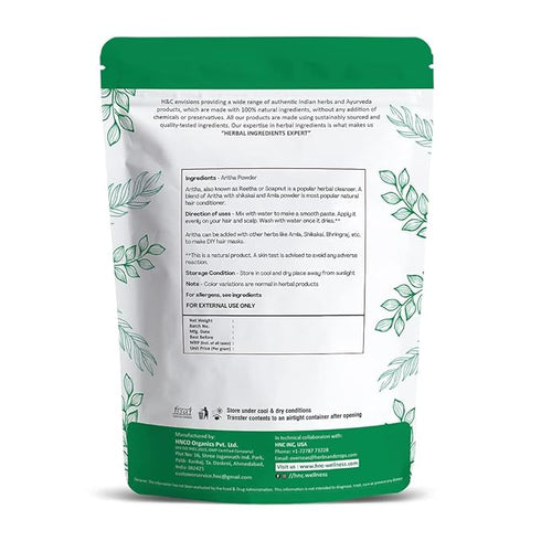 H&C Herbal Aritha Powder 100g