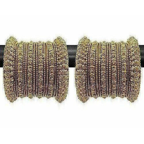 Traditional Gold Plated Bracelet Bangles Set