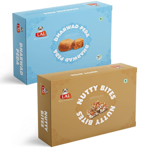 Lal Sweets Dharwad Peda and Sugarless Nuttybites