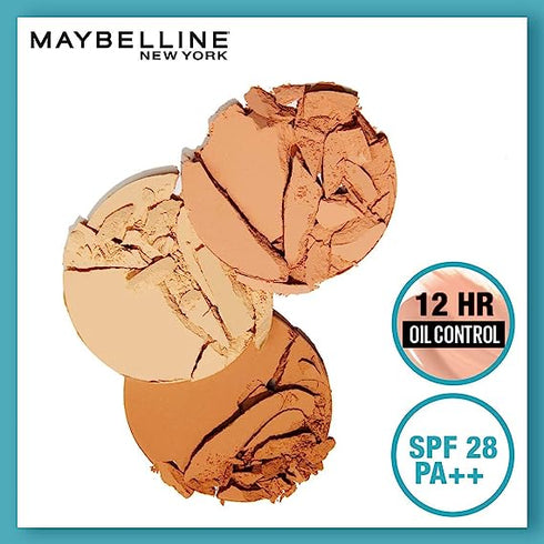 Maybelline 12Hr Oil Control Compact, 330 Toffee 8g