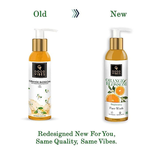 Good Vibes Orange Blossom Skin Brightening Face Wash
