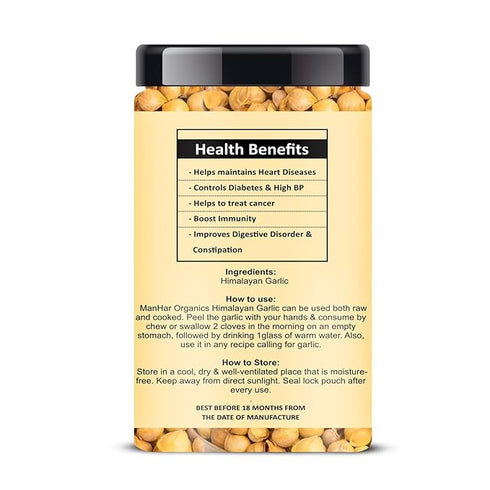 Manhar Organics Himalayan Kashmiri Garlic
