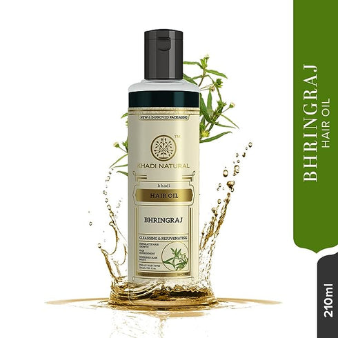 Khadi Natural Ayurvedic Bhringraj Hair Oil 210 ml
