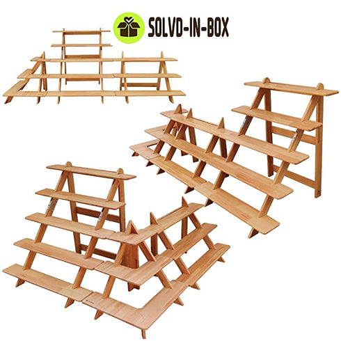 Navarathri Kolu Padi Golu Stand Mini Navratri Gollu Padi Navaratri Kollu Stand Navrathri Golu Rack Angle Removable Slotted Display Rack Dismantlable