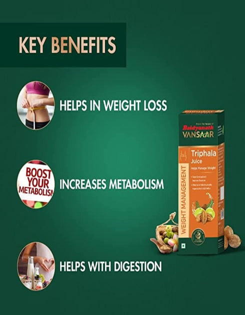 Baidyanath Vansaar Triphala Juice 1L