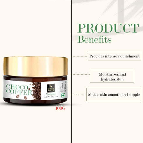 Good Vibes Choco Coffee Nourishing Body Butter 100g