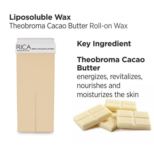 Rica White Chocolate Roll On Wax Refill 100ml