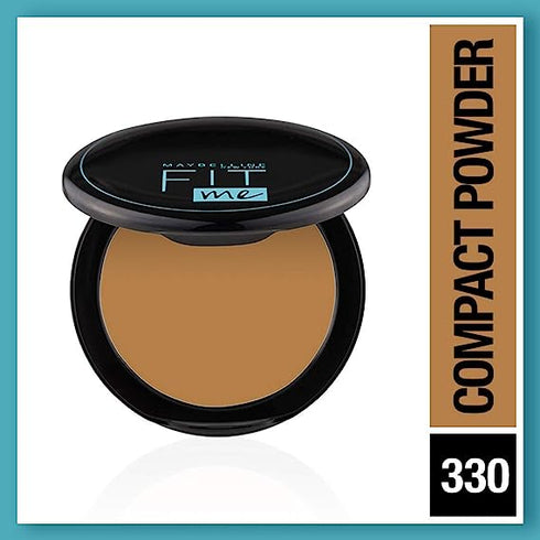 Maybelline 12Hr Oil Control Compact, 330 Toffee 8g