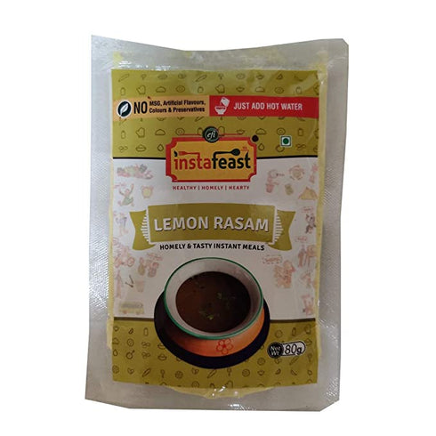 Insta Feast Ready to Eat Lemon Rasam | 80g Each