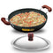 Hawkins Futura Hard Anodised Kadai Deep-Fry Pan with Steel Lid