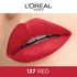 L'Oreal Paris Rouge Signature Matte Liquid Lipstick 137 Red 7g