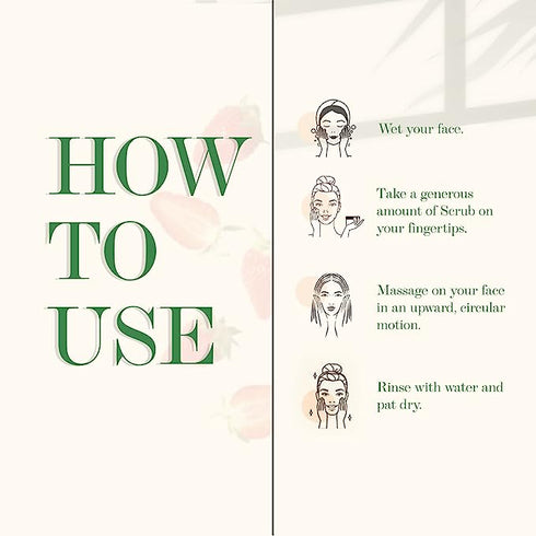 Good Vibes Reviving Face Scrub - Strawberry