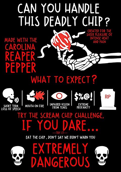 Don't Scream Chip | One Chip Challenge