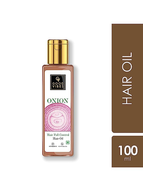 Good Vibes Onion Hairfall Control Hair Oil