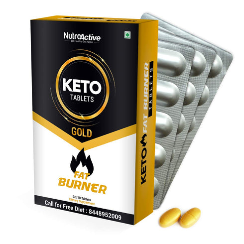Nutro Active Keto Fat Burner Tablets 30 Tablets