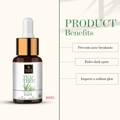 Good Vibes 100% Natural Jojoba Skin Replenishing Facial Oil 10ml