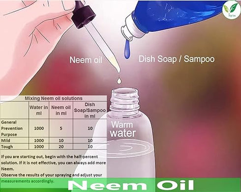 Iagrifarm Cold Pressed Water Soluble Neem Oil 5 Liter