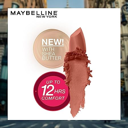 Maybelline Creamy Matte Lipstick / 506 Toasted Brown