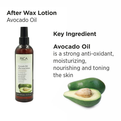 Rica Avocado Oil After Wax Lotion 250ml