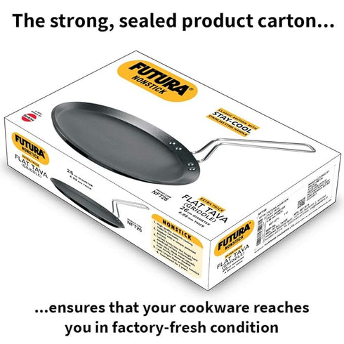 Hawkins Futura Non-stick Flat Tava 26 cm Diameter (NFT26P)
