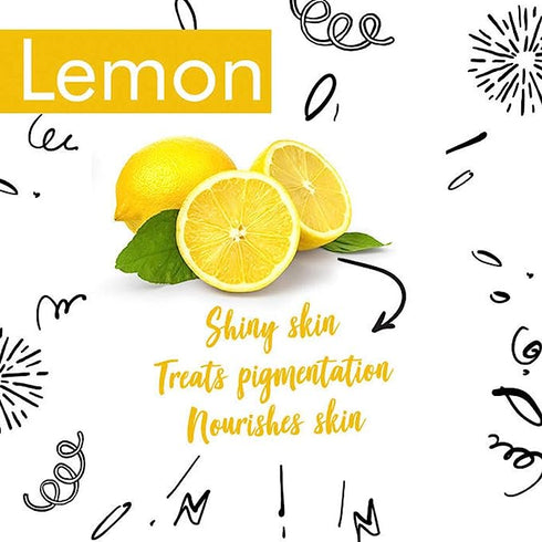 Good Vibes Brightening Lemon Sheet Mask 20ml