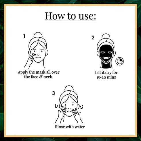 Good Vibes Brazilian Volcanic Black Clay Skin Detox Face Mask 60g