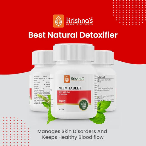 Krishna'S Herbal & Ayurveda Neem Tablets